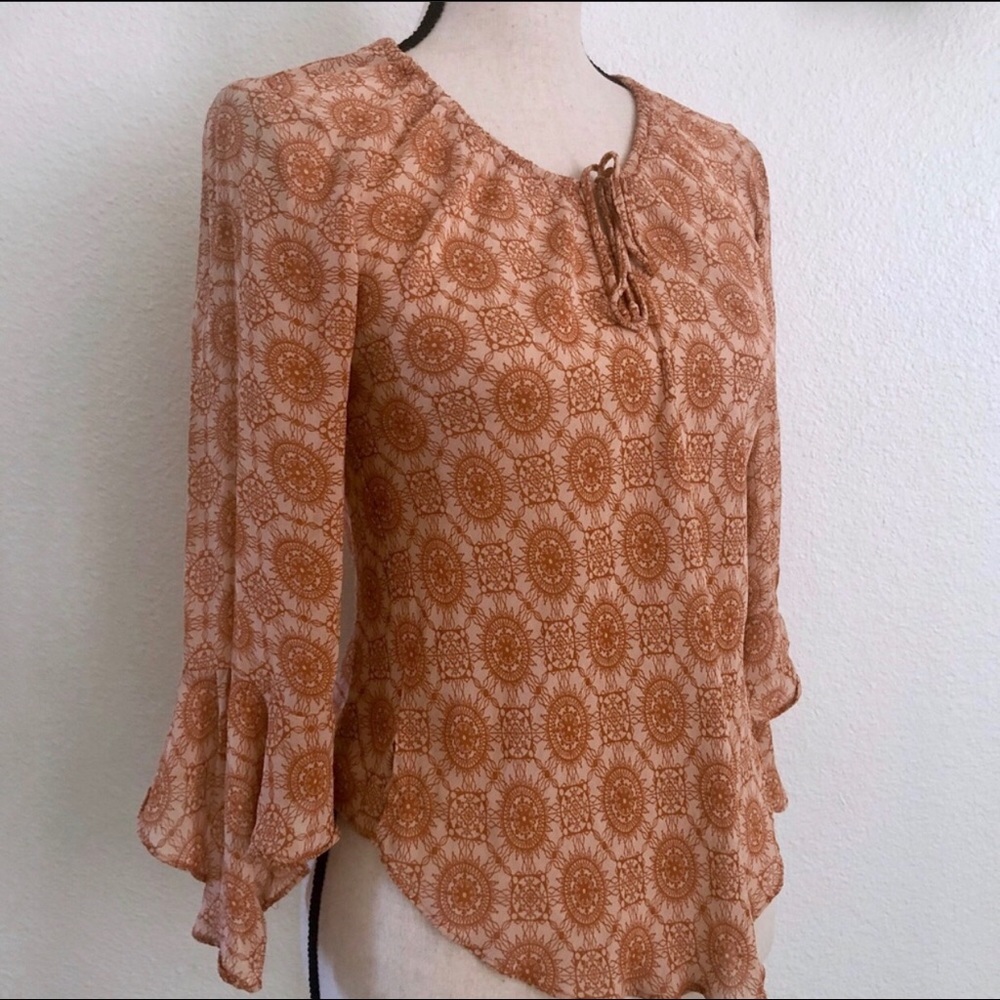 CLIO Semi-Sheer Top